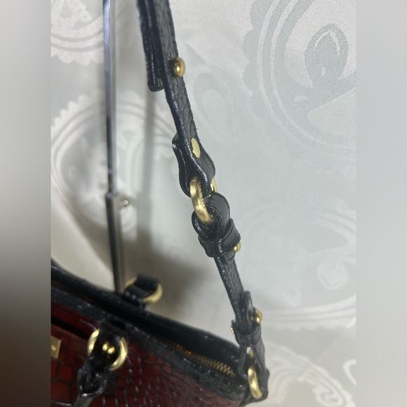 Brahmin mini Asher Two-Way Satchel VGUC one callout - Picture 8 of 11